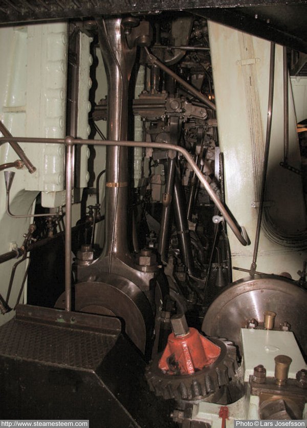 Steam engine connecting rod