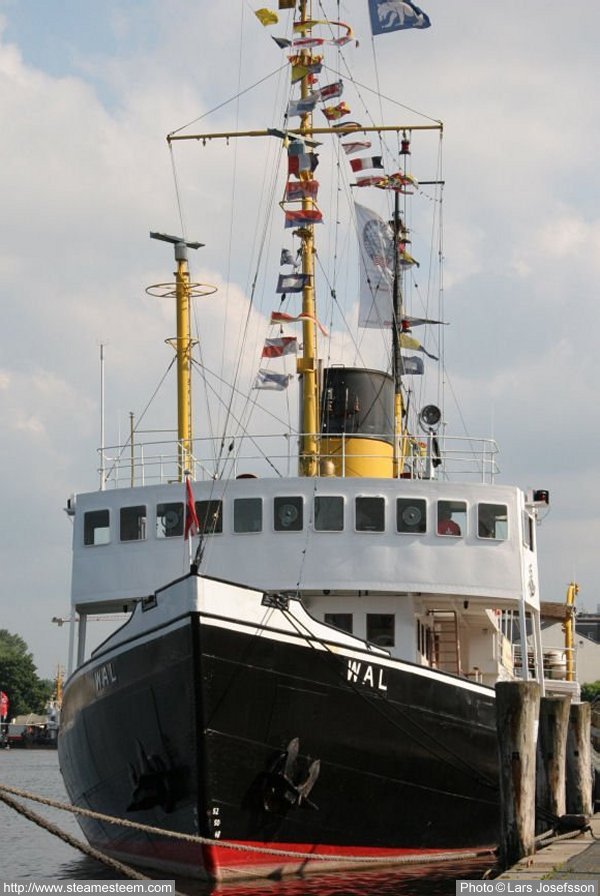 Icebreaker Wal at quay in Flensburg