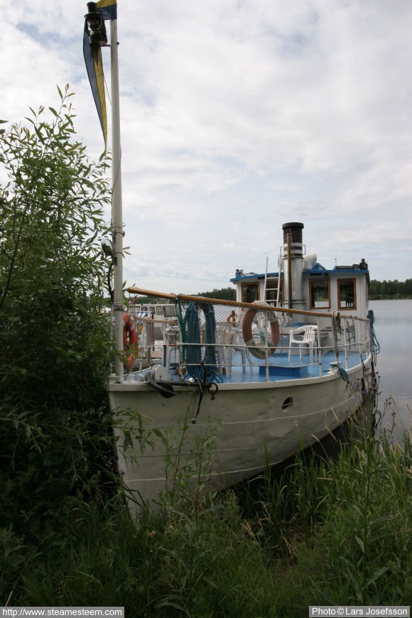 Steamship Domnarfvet moored