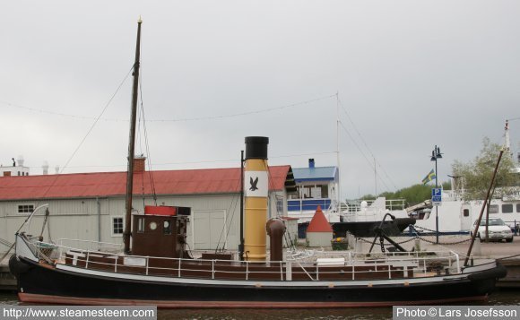Steamship Örnen from Västerås