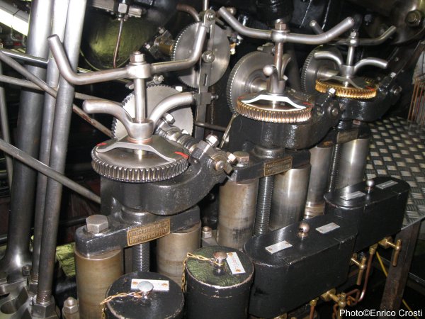 Steamship La Suisse lubrication device