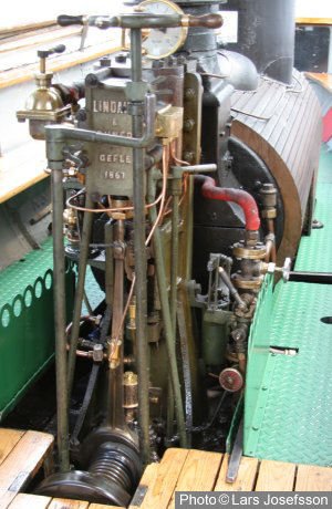 Single cylinder steam enginer